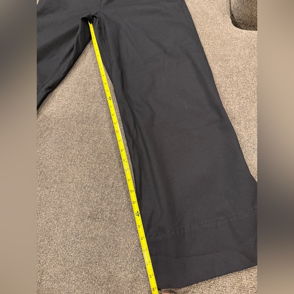 NWT * SPANX Black High-Rise Wide-Leg Trousers - Picture 12 of 12